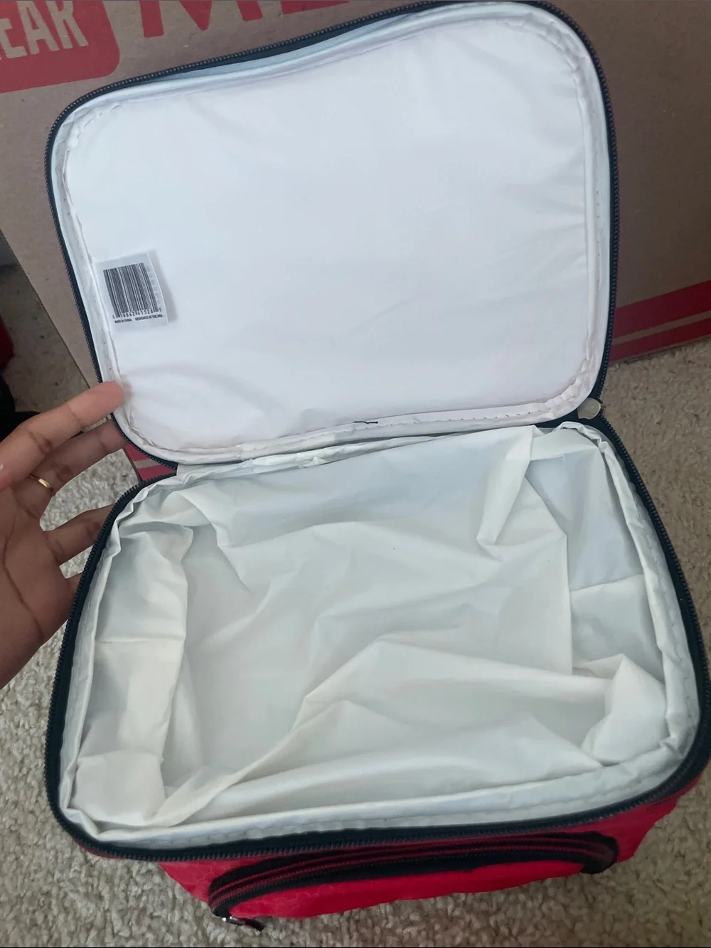 Ozark Trail Red Insulated Soft Cooler Tote